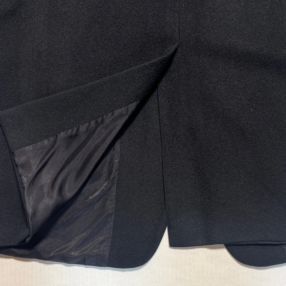 BROOKS BROTHERS Men's Vintage 100% Camel Hair Black Blazer Jacket Size‎ 44 Long